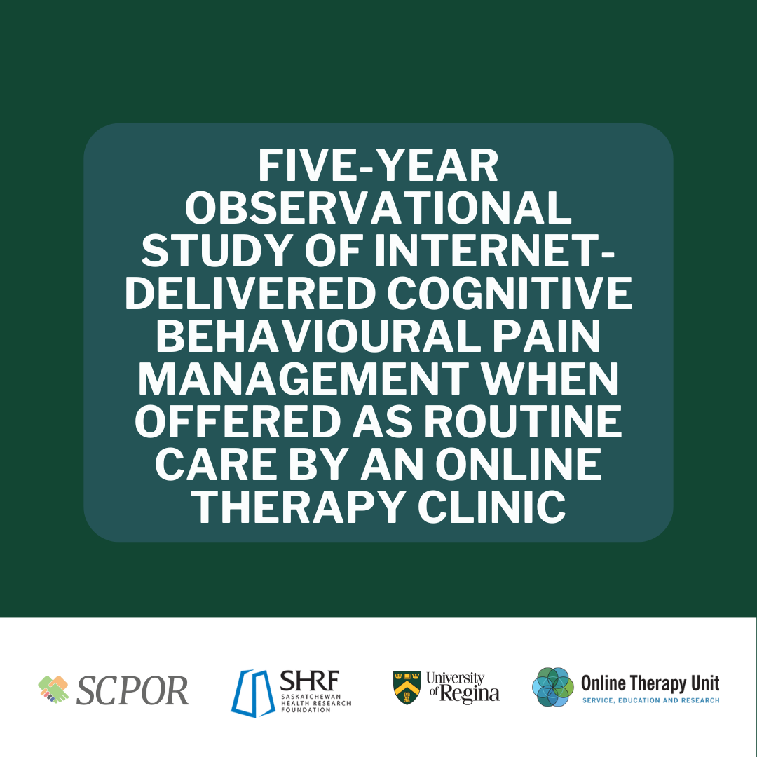 Five year study of a ICBT pain management course